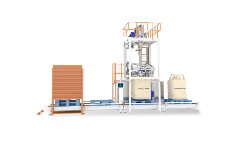 400- 1000Kg 底充脫氣噸袋智能生產(chǎn)線