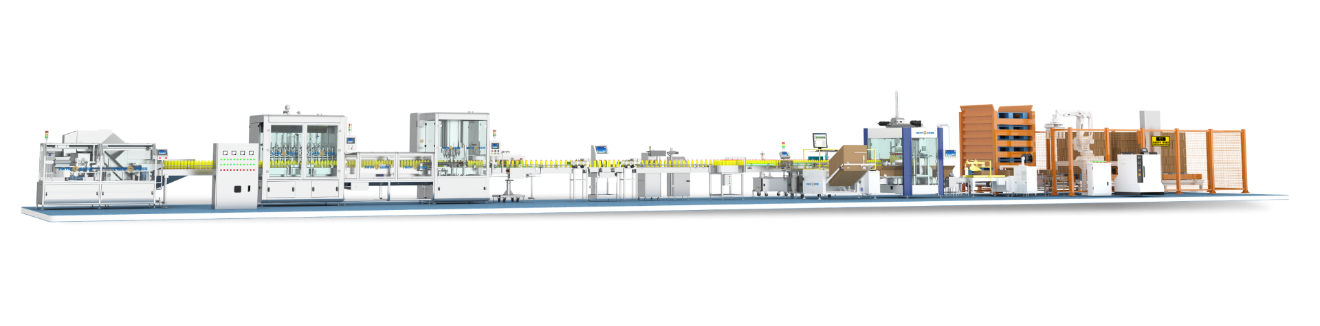 50-1000ml 瓶裝標準智能生產線