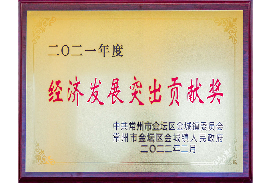 經(jīng)濟(jì)發(fā)展突出貢獻(xiàn)獎(jiǎng)