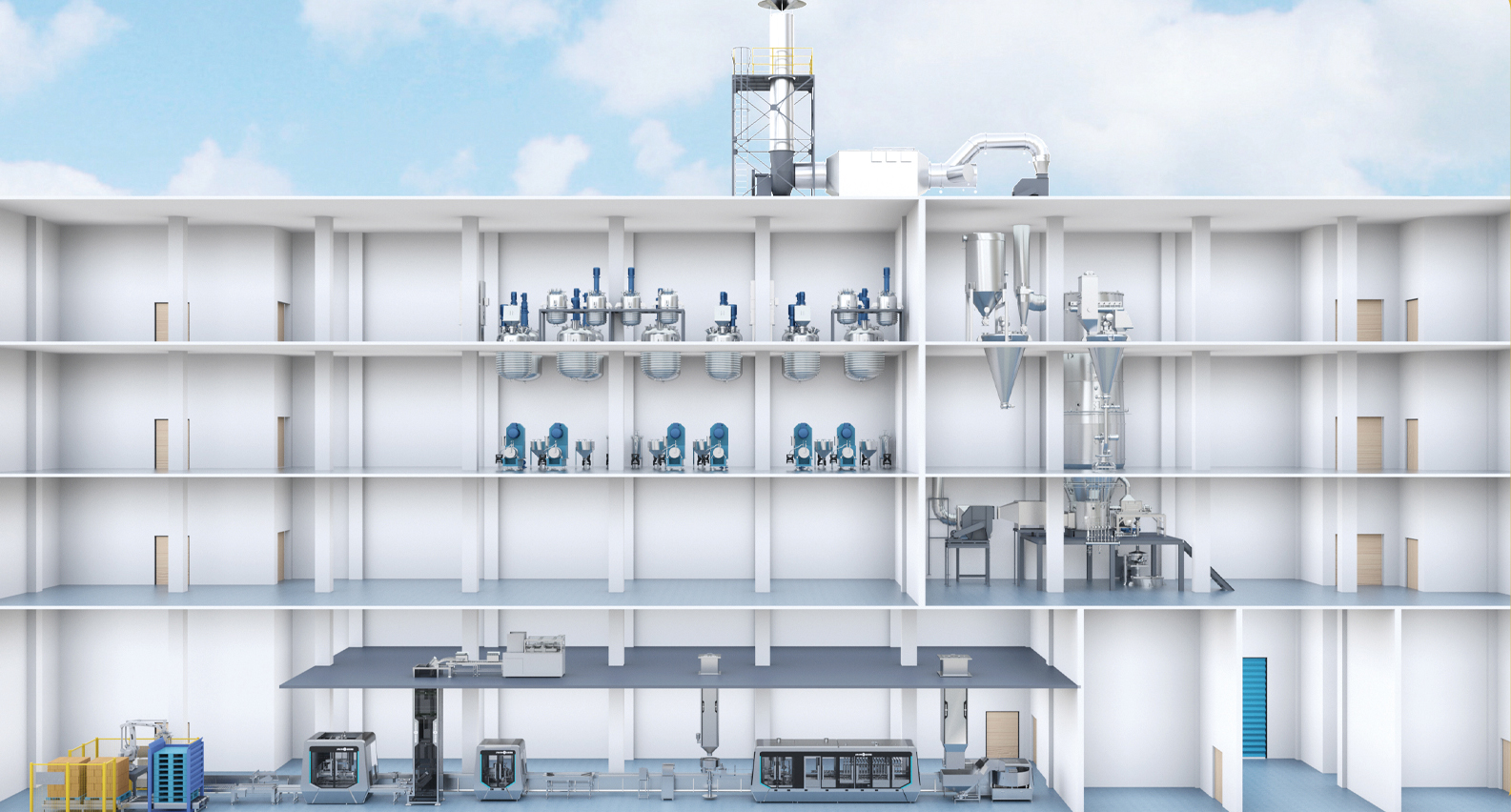 廣西田園-農(nóng)藥制劑車間項(xiàng)目